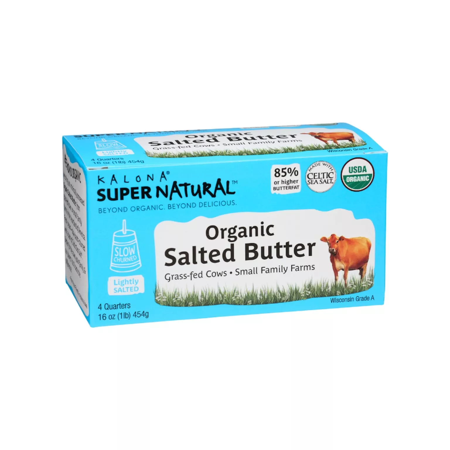 Kalona SuperNatural Salted Butter Low Temp Pasteurized The Real